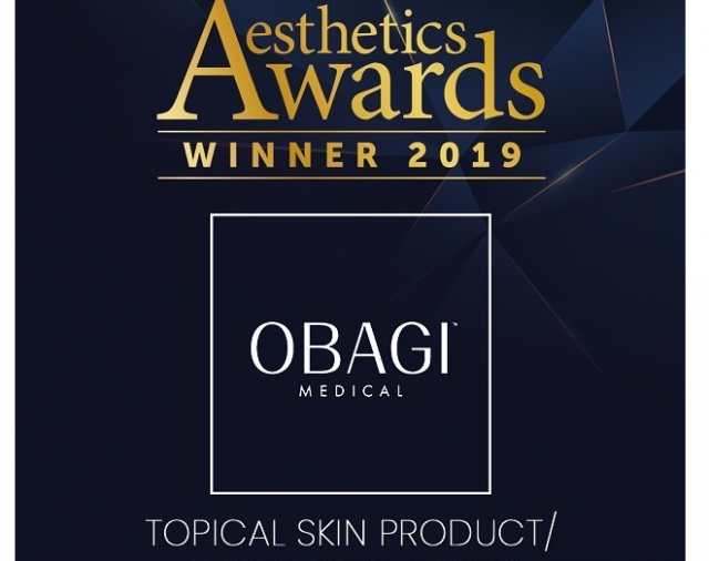 Obagi Medical winnaar van Best Topical Skin Product Range 2019!